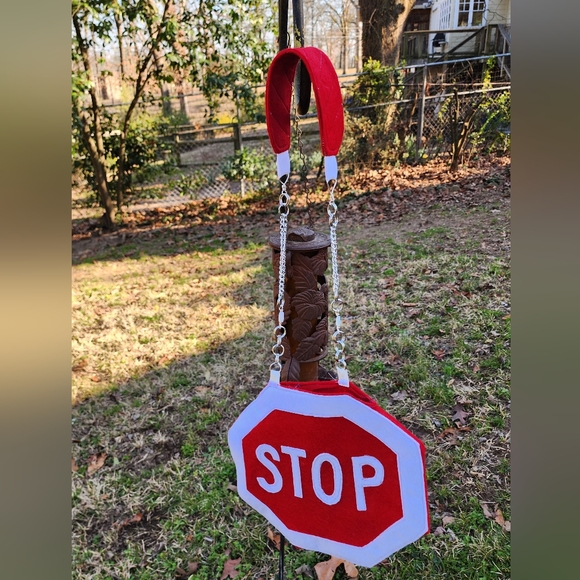 Stop sign tote bag - Picture 2 of 7